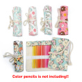 Art Pen cute roll up pencil bag